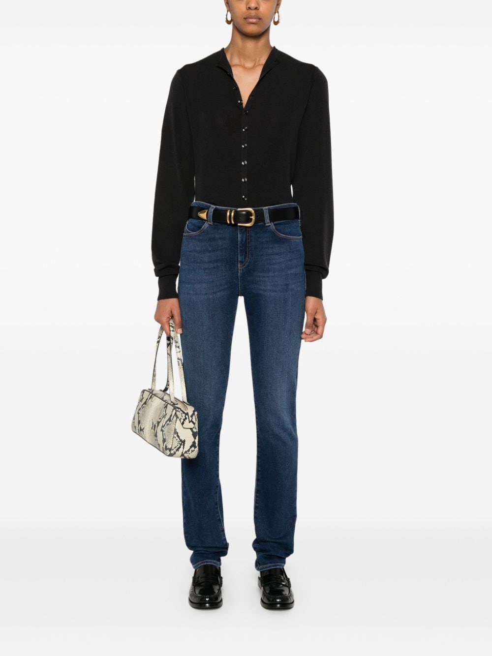 Emporio Armani Jeans Blu Cotton