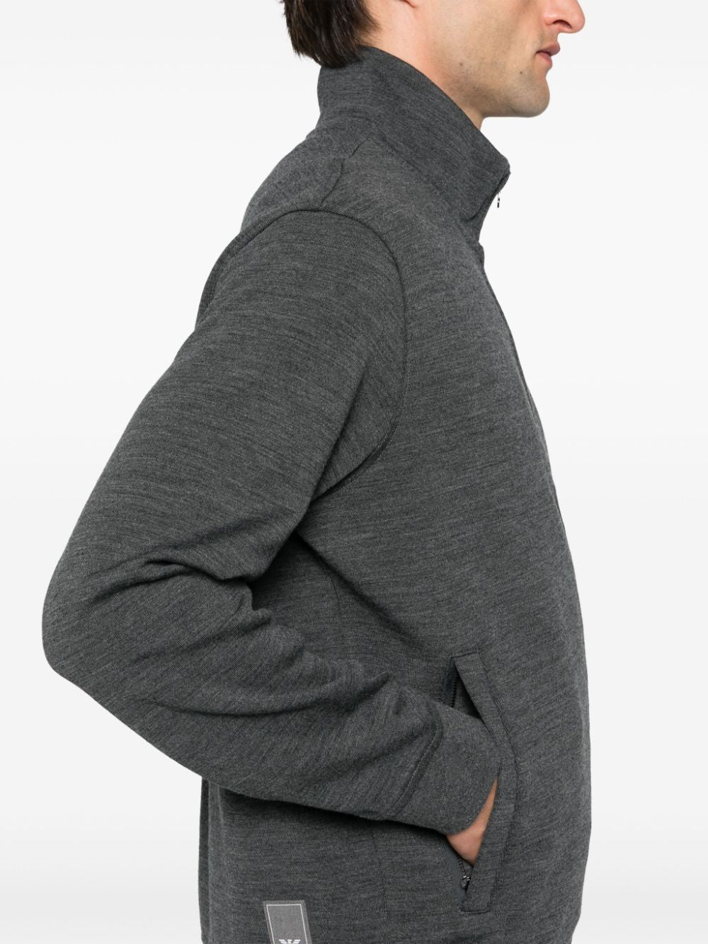 Emporio Armani Capsule Sweaters Grigio Outer: Virgin Wool
