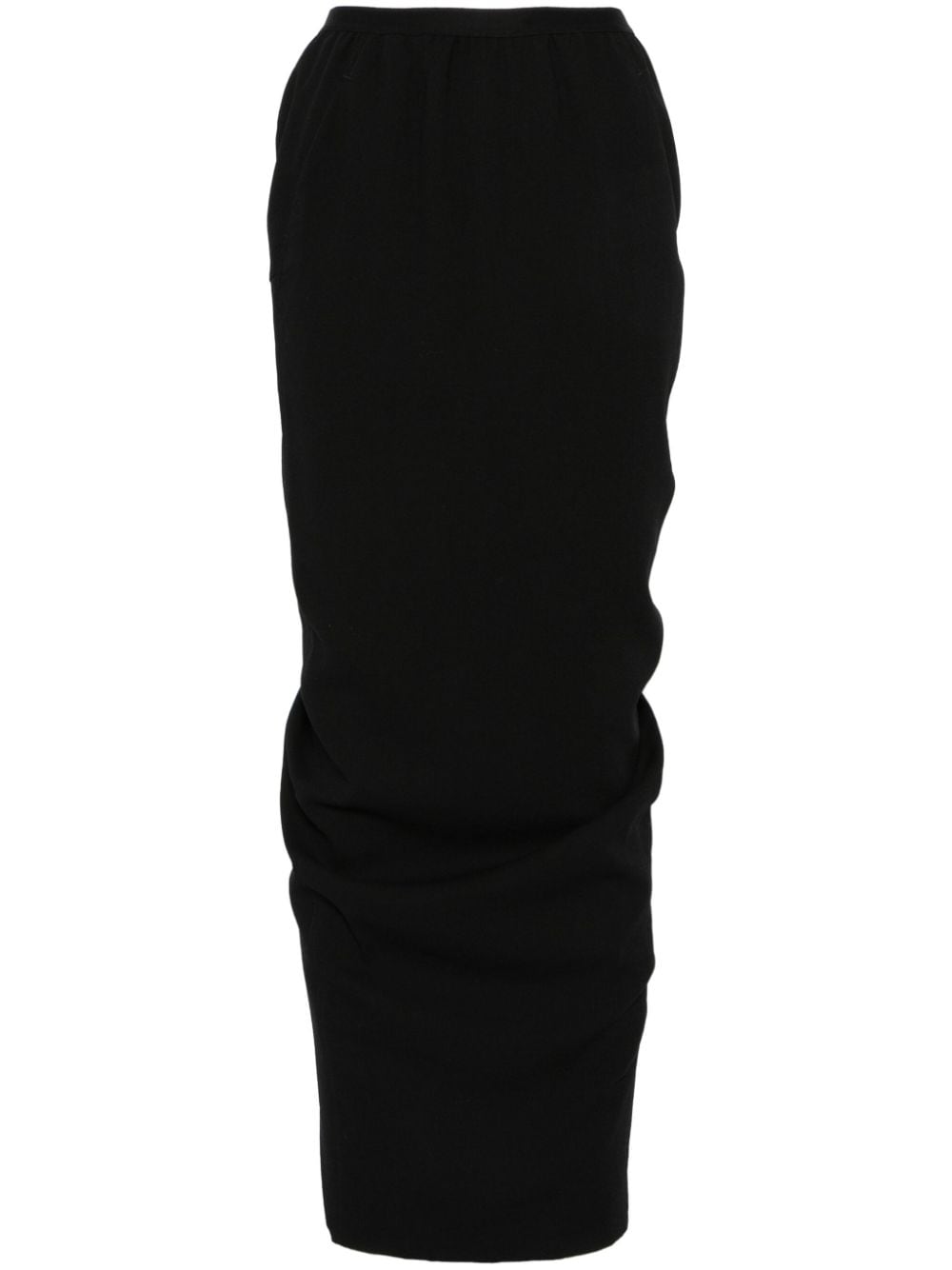 Rick Owens Skirts Black Virgin Wool
