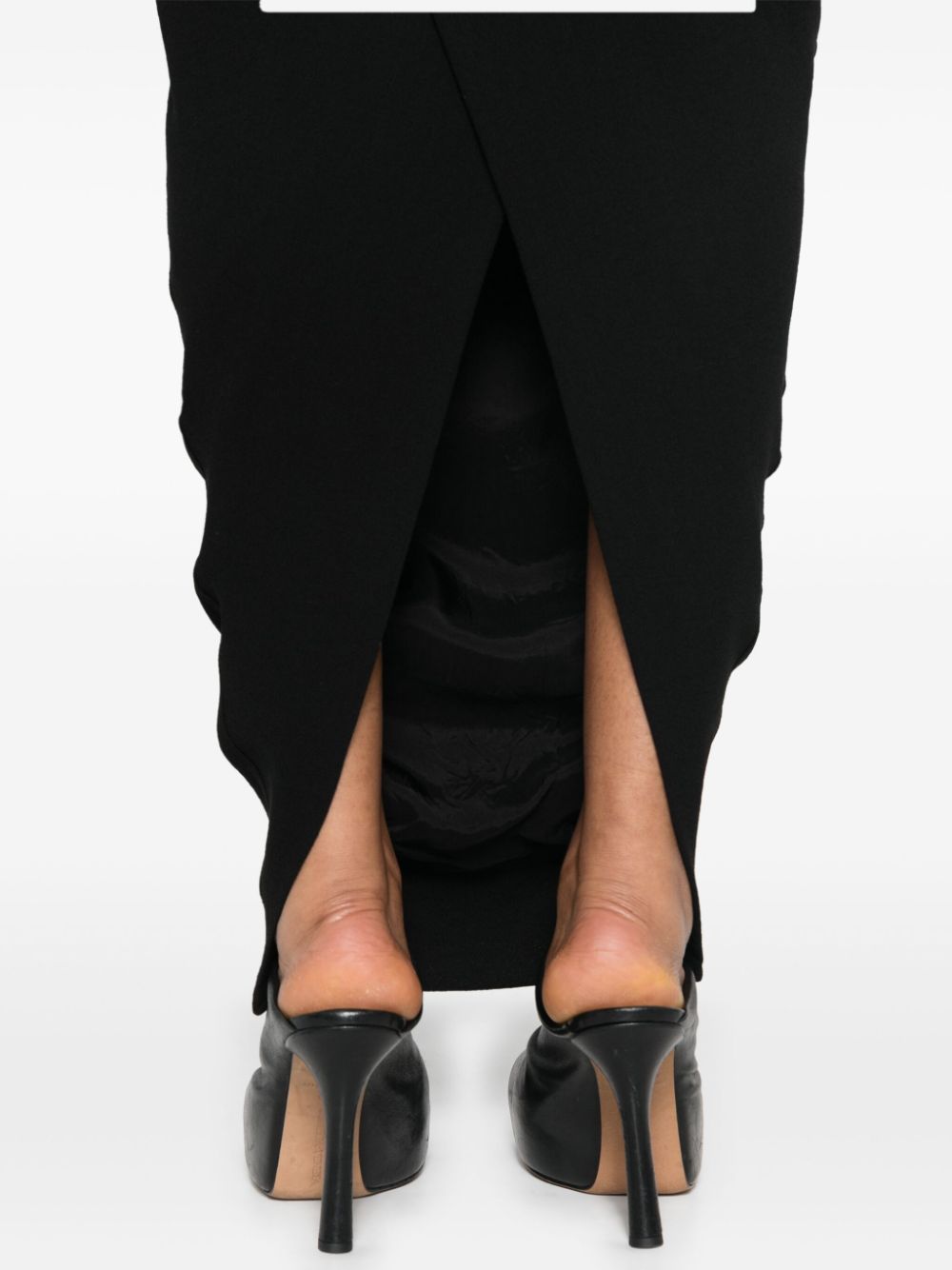 Rick Owens Skirts Black Virgin Wool