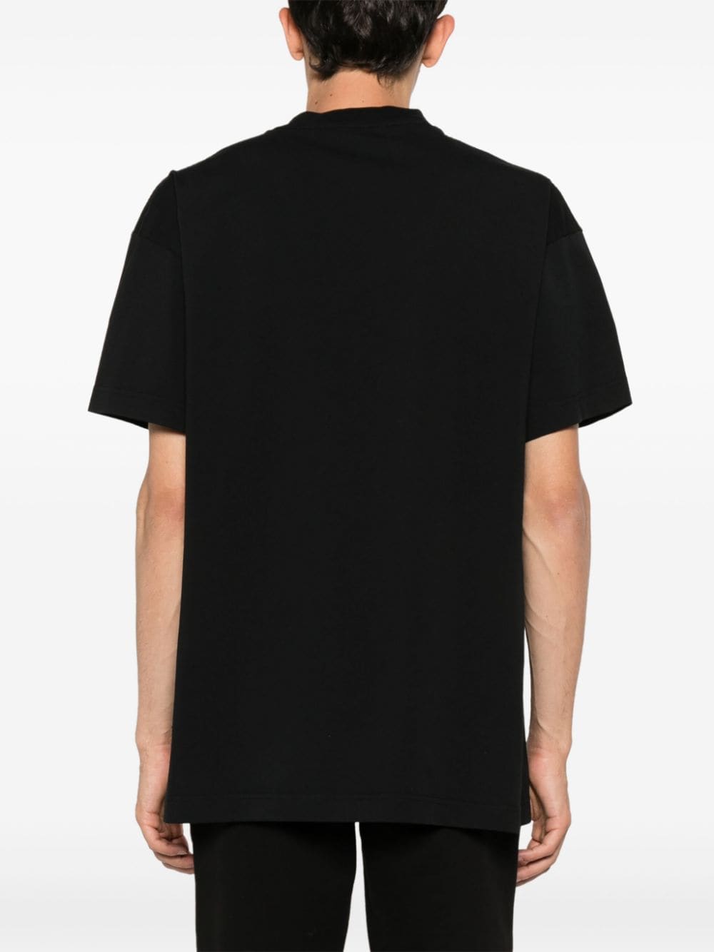 Palm Angels T-Shirts And Polos Black Cotton