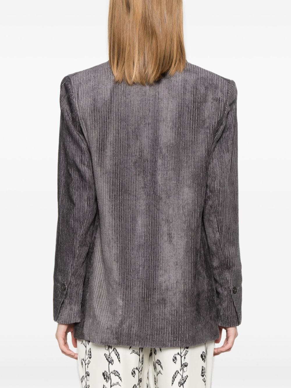 Alysi Jackets Purple Polyester Cotton