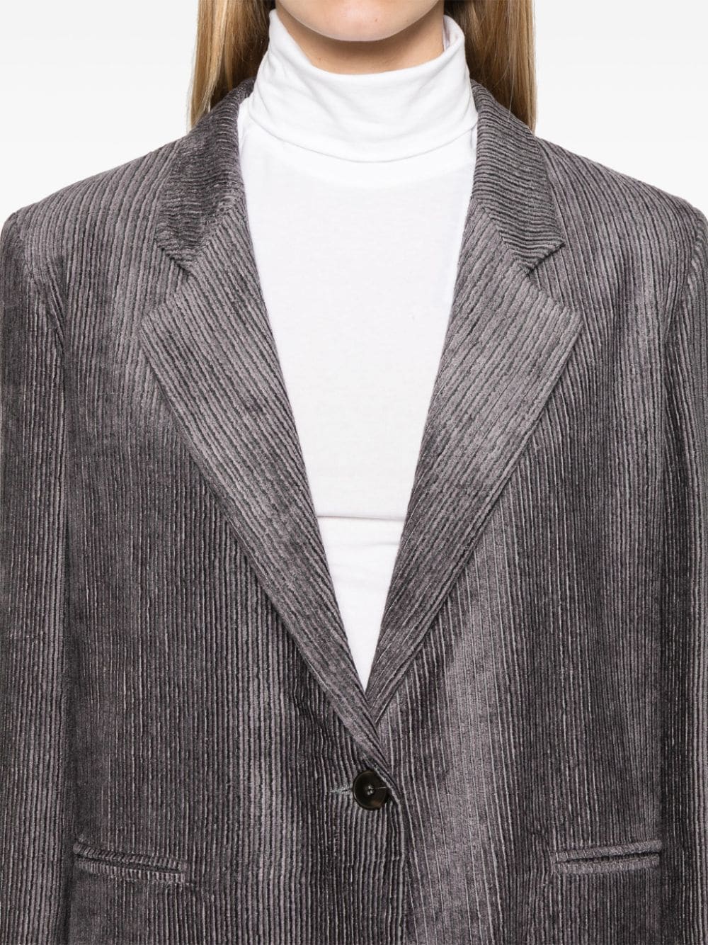Alysi Jackets Purple Polyester Cotton