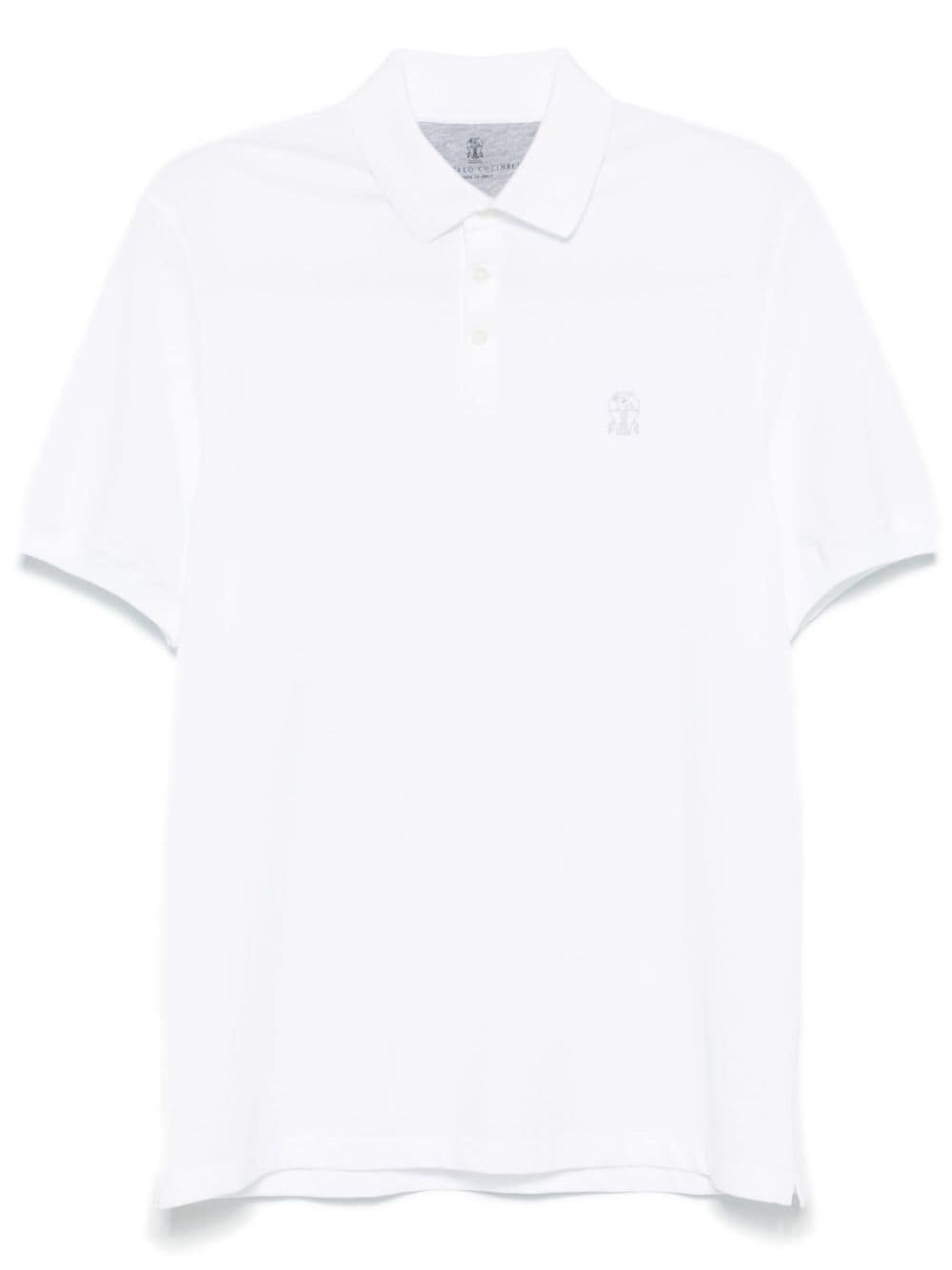 Brunello Cucinelli T-Shirts And Polos Bianco Cotton
