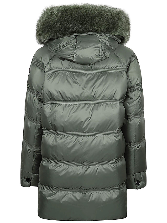 Peuterey Coats Green Poliester