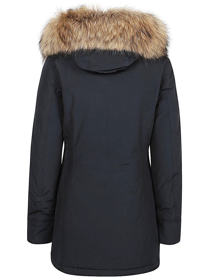 Woolrich Coats Blu Cotton