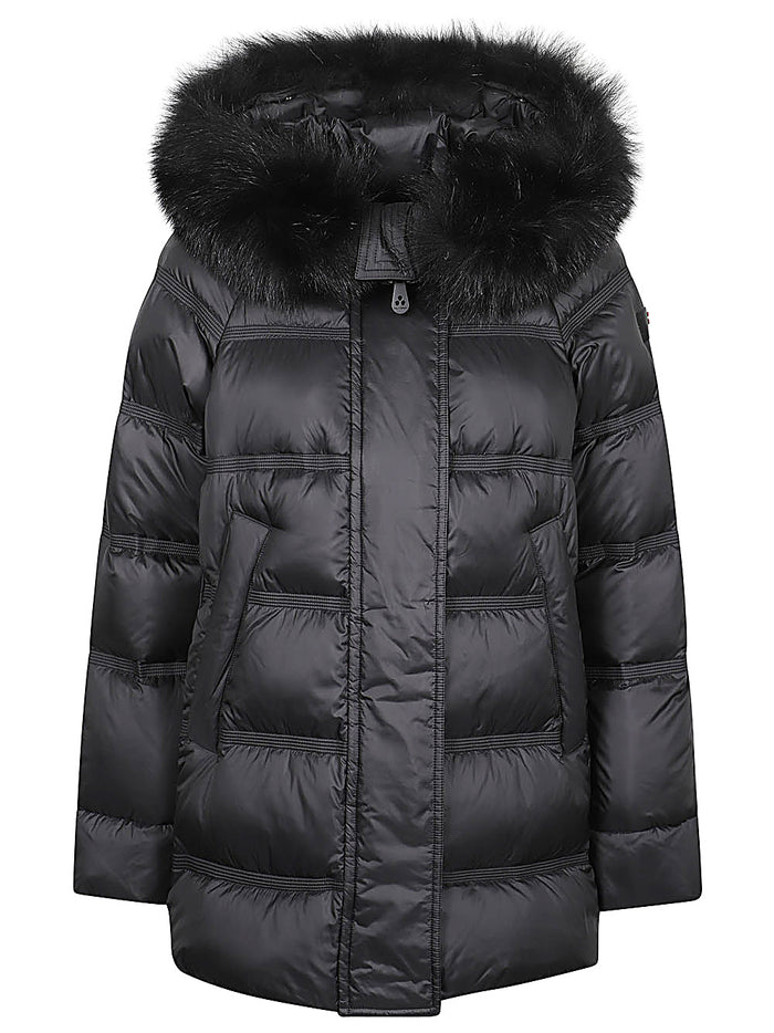 Peuterey Coats Black Poliester