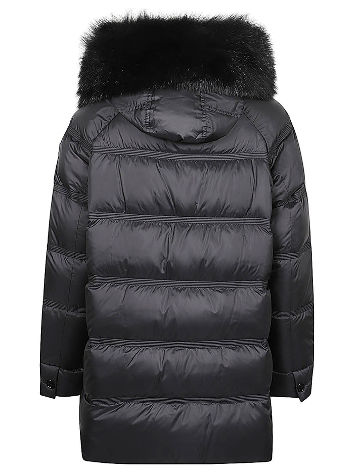 Peuterey Coats Black Poliester