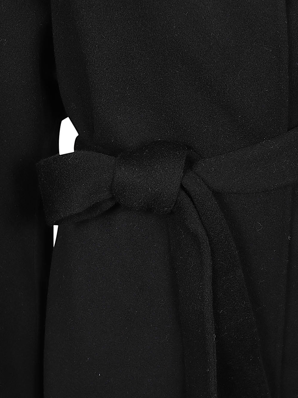 Sandbeige Coats Black Wool