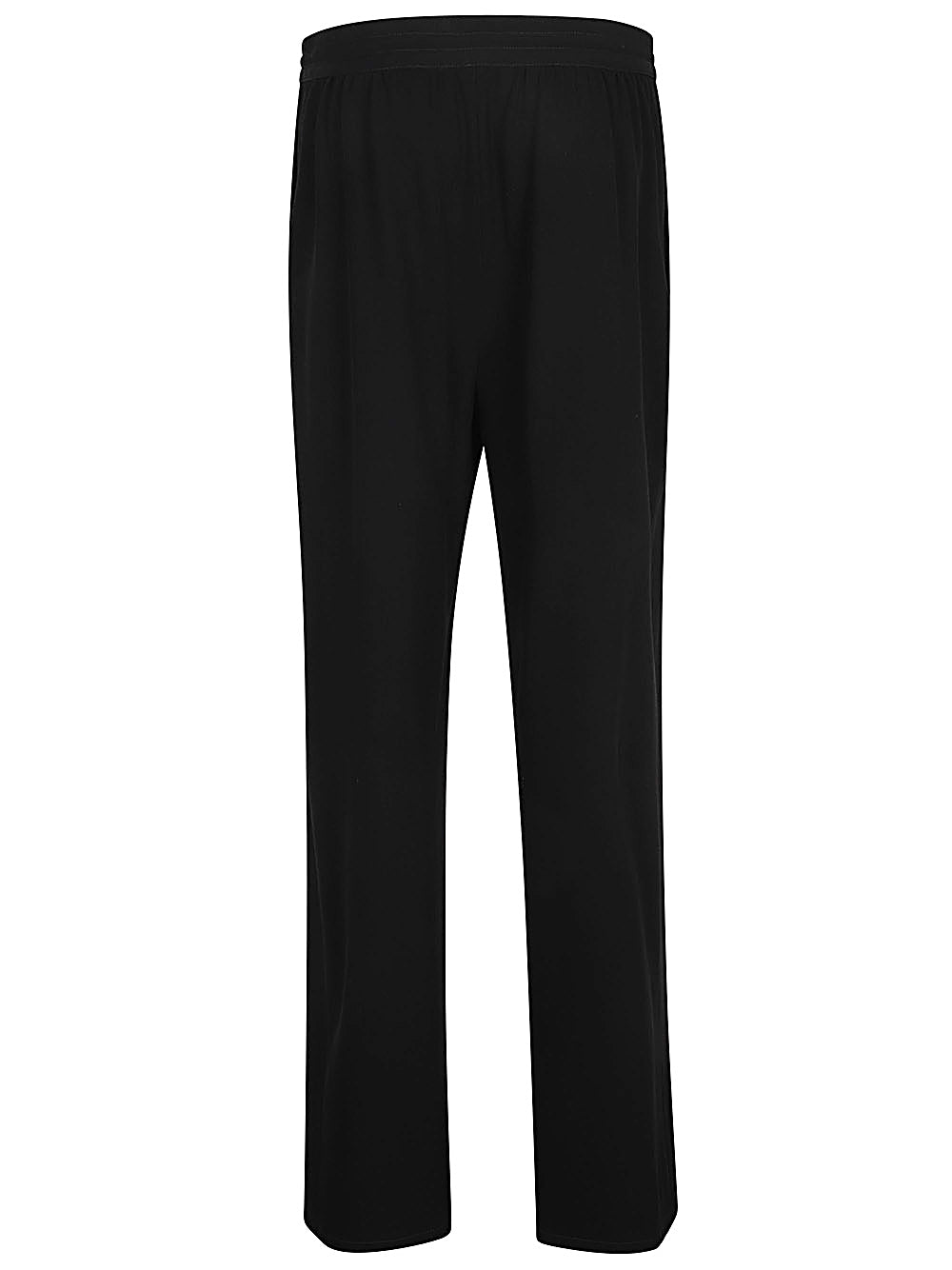 The Row Trousers Black Wool