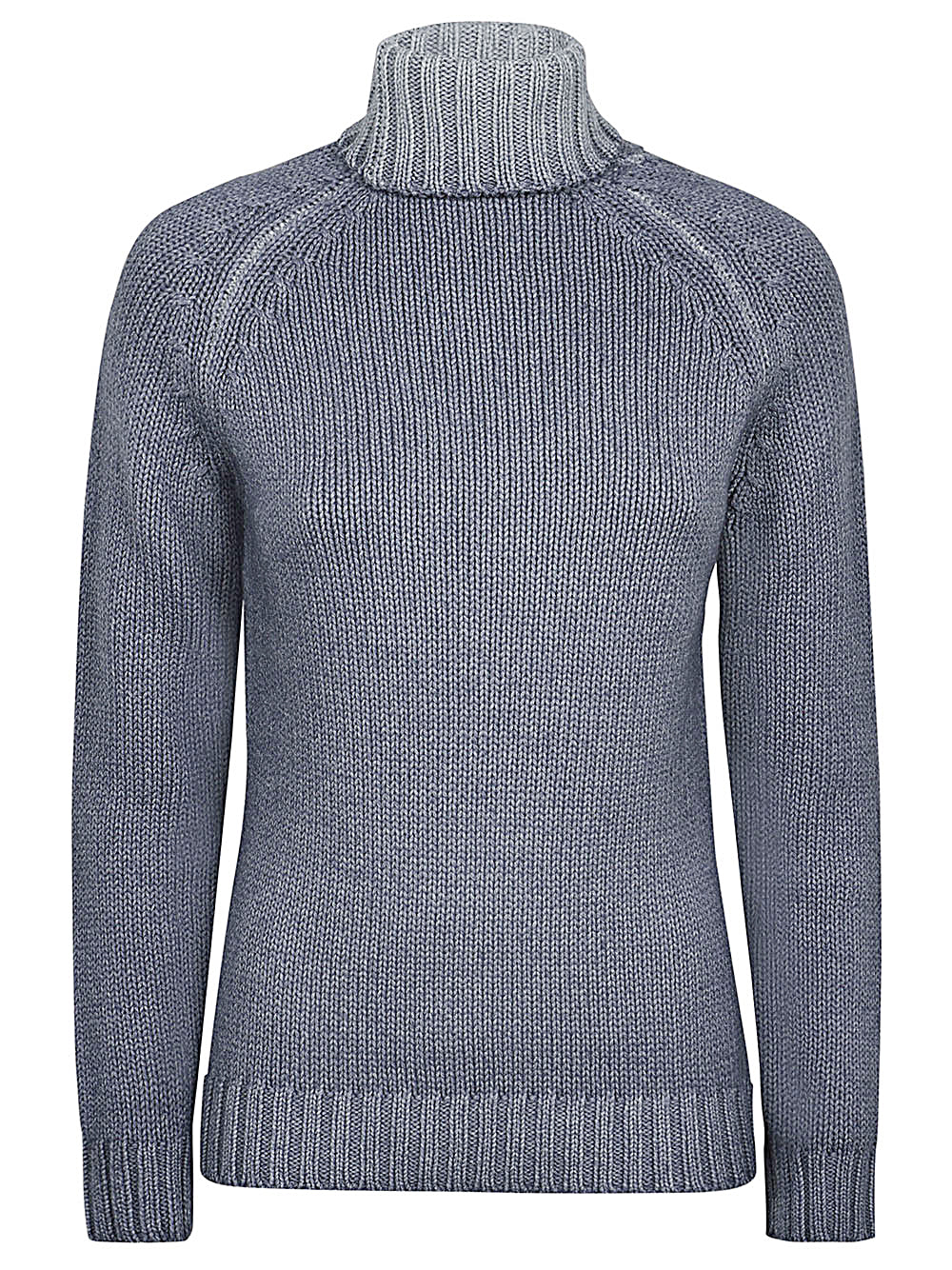 Base Sweaters Grey Virgin Wool Cashmere