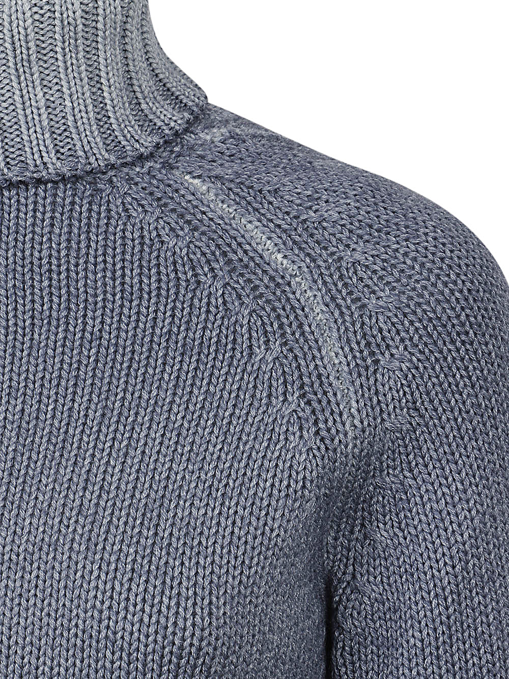 Base Sweaters Grey Virgin Wool Cashmere