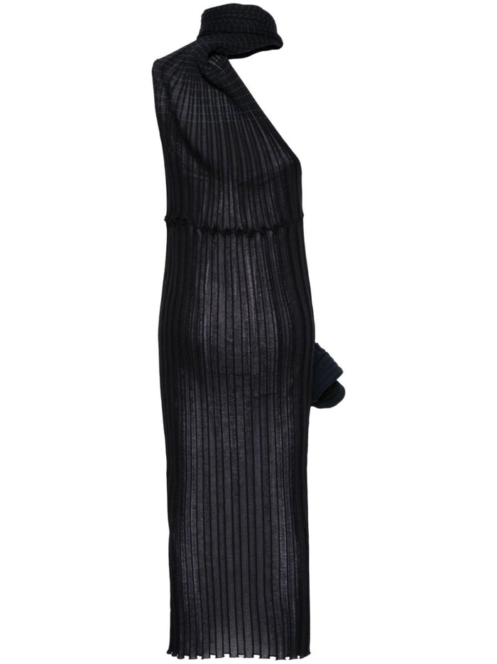 Issey Miyake Dresses Black Polyester