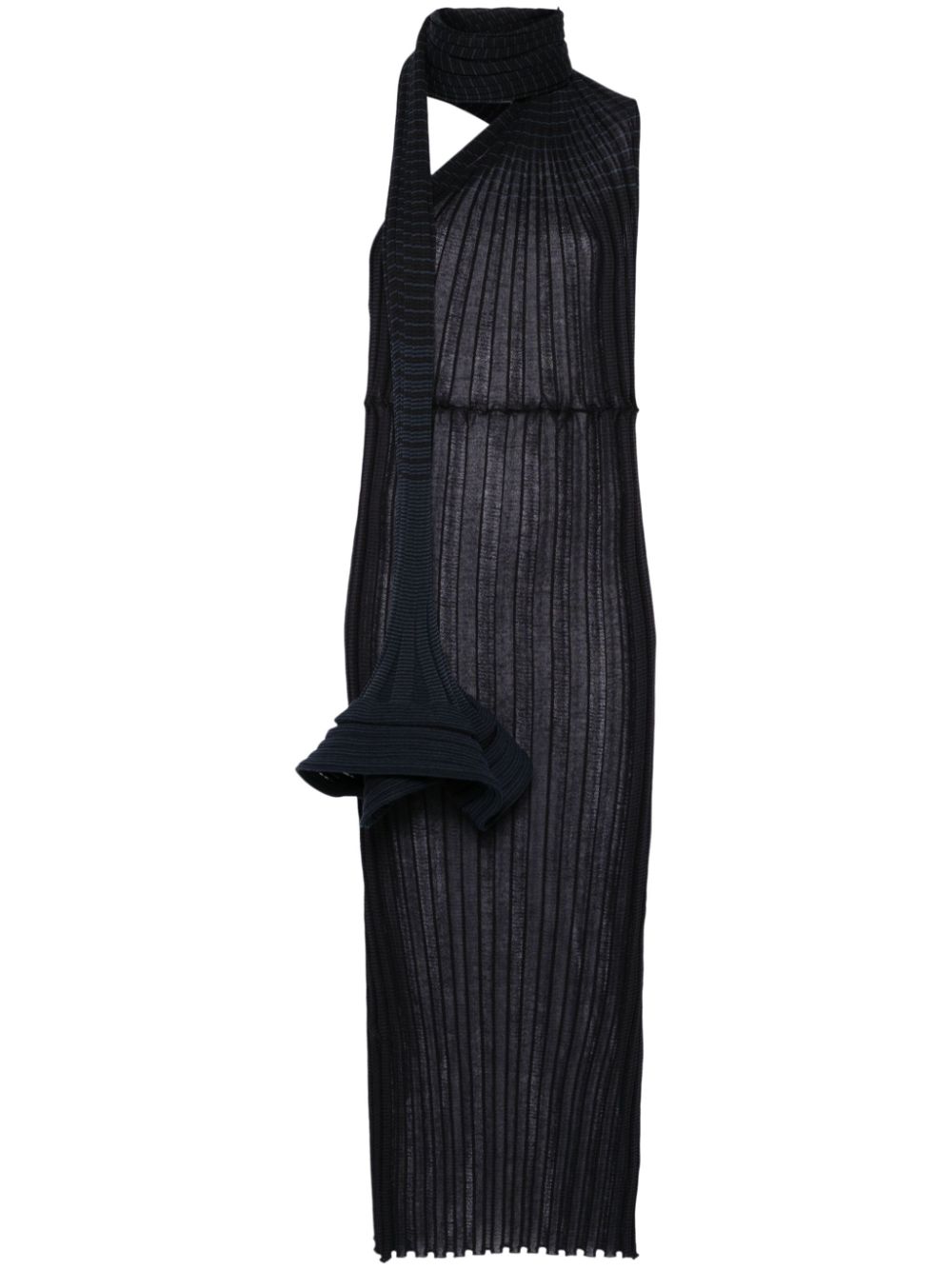 Issey Miyake Dresses Black Polyester