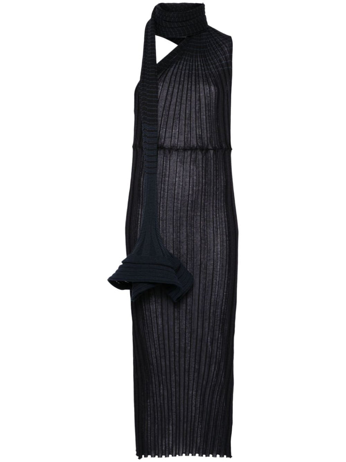 Issey Miyake Dresses Black Polyester