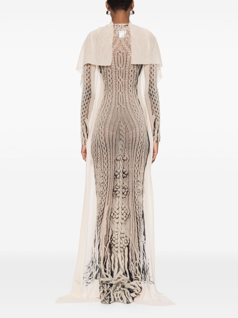 Jean Paul Gaultier Dresses Beige Synthetic->polyamide100 %