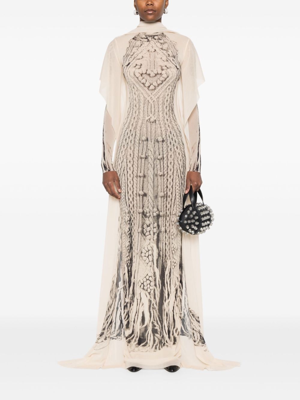 Jean Paul Gaultier Dresses Beige Synthetic->polyamide100 %