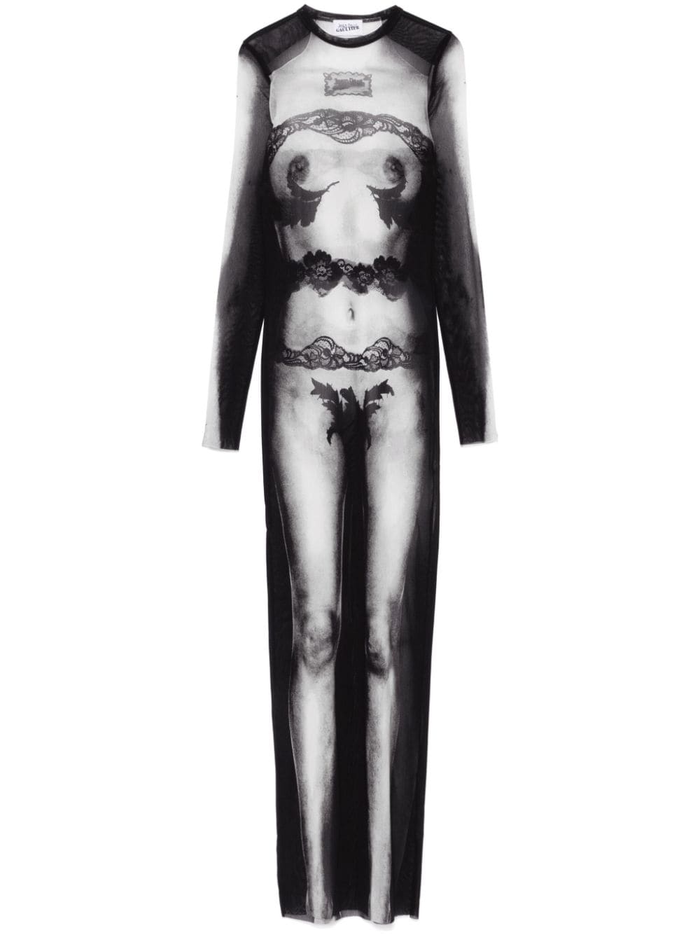 Jean Paul Gaultier Dresses Black Synthetic->polyamide100 %