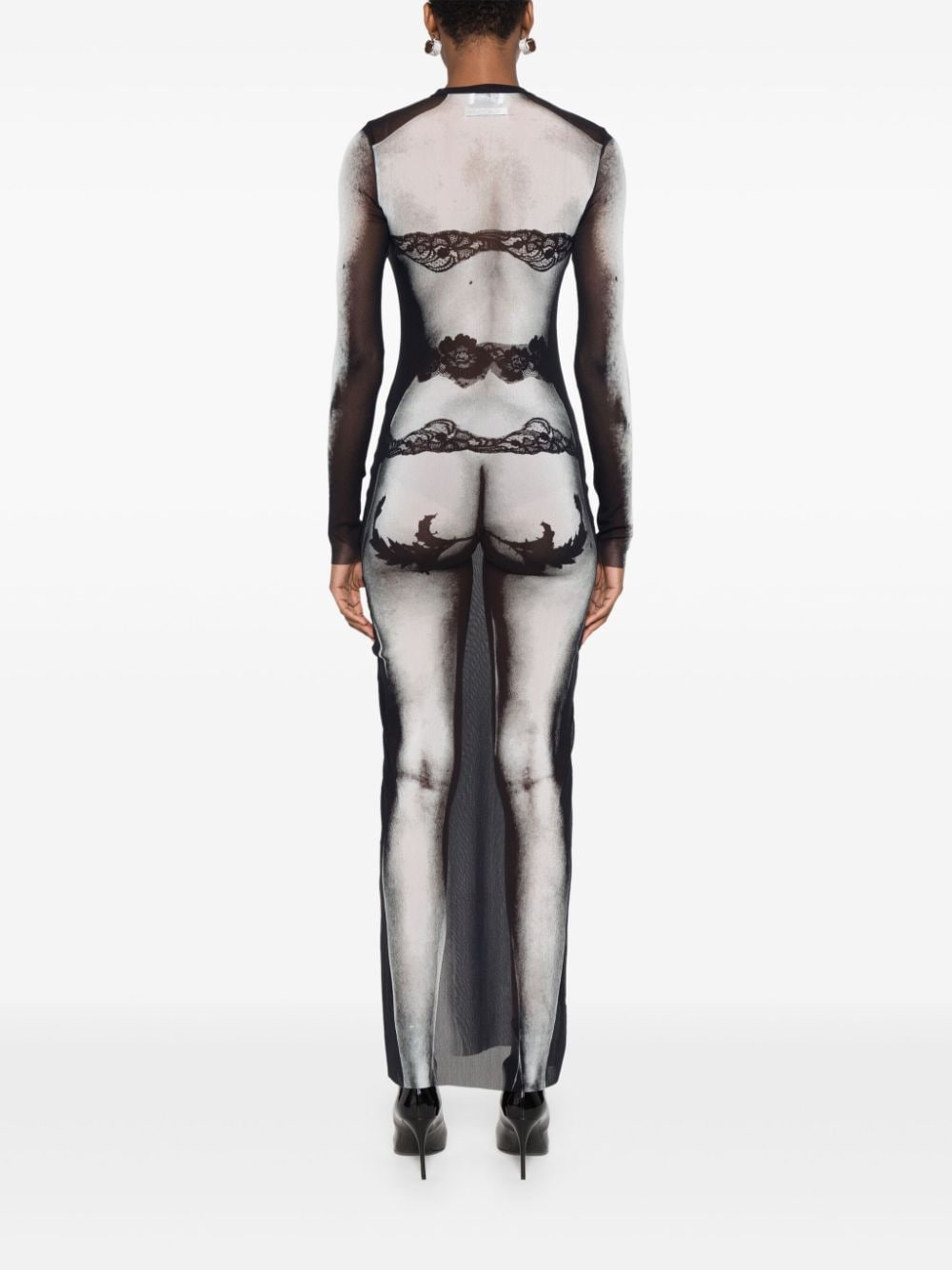 Jean Paul Gaultier Dresses Black Synthetic->polyamide100 %
