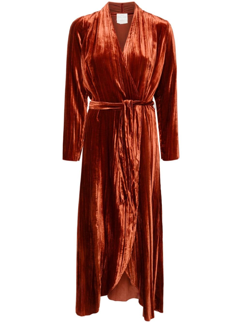 Forte Dresses Orange Viscose