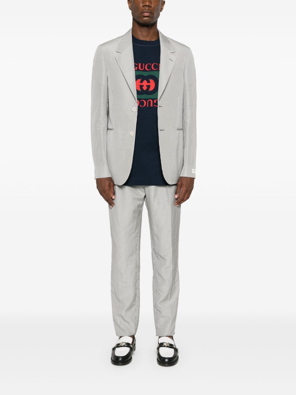 Gucci T-Shirts And Polos Blue Cotton