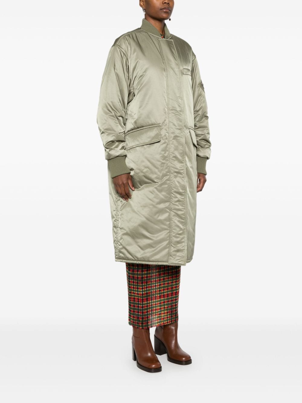 Stand Studio Coats Green Polyester