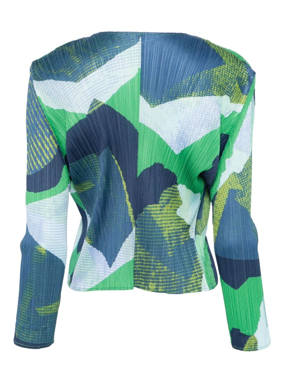 Pleats Please Sweaters Green Polyester