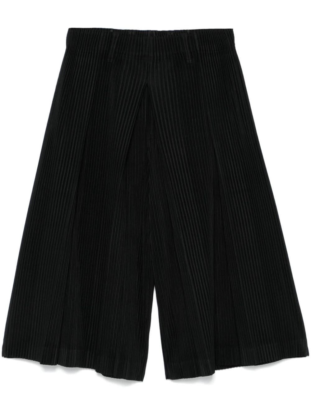 Homme Plisse Issey Miyake Trousers Black Polyester