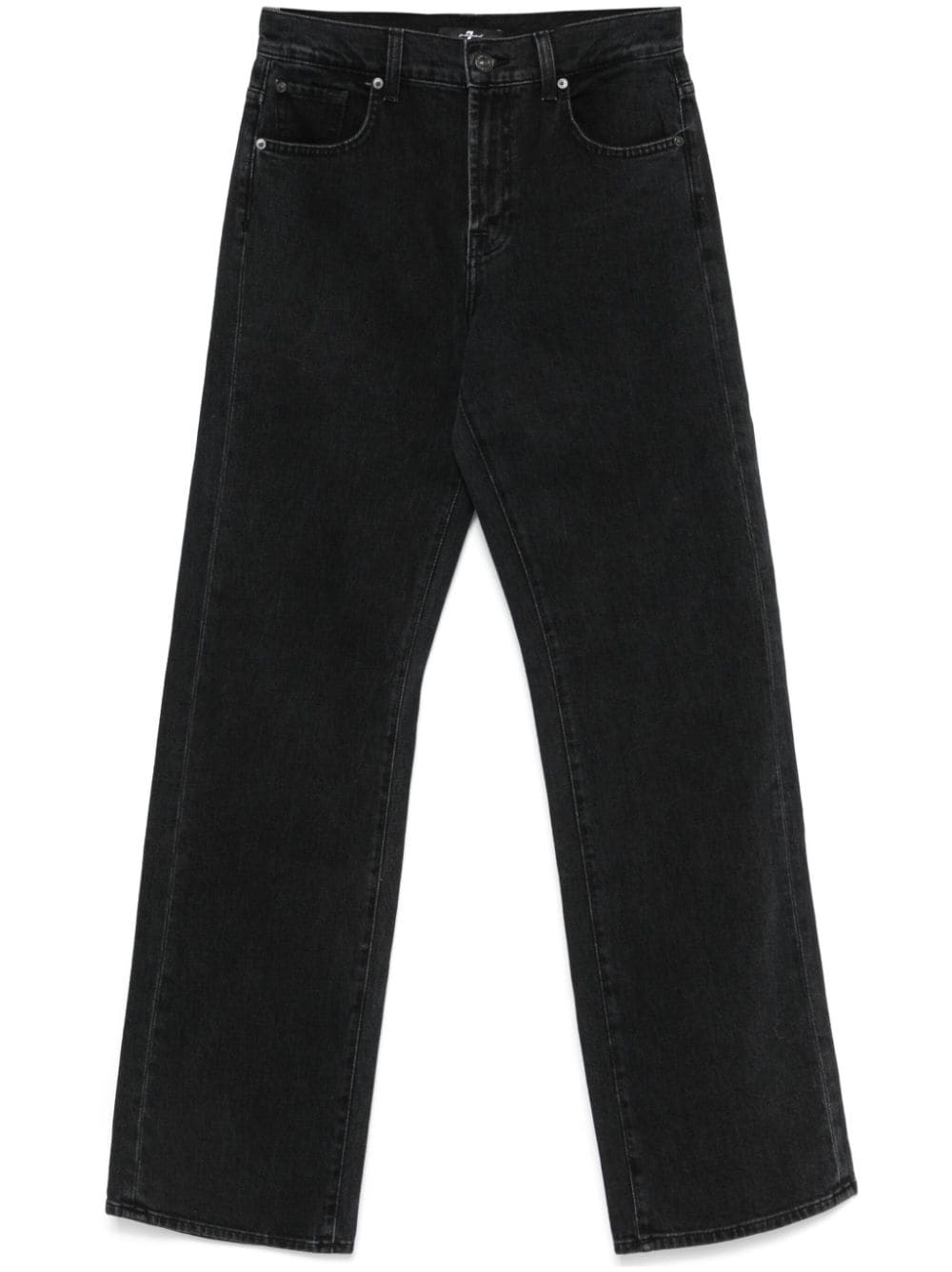 Seven Jeans Black Cotton Elastane