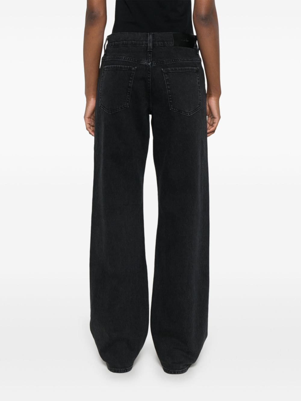 Seven Jeans Black Cotton Elastane