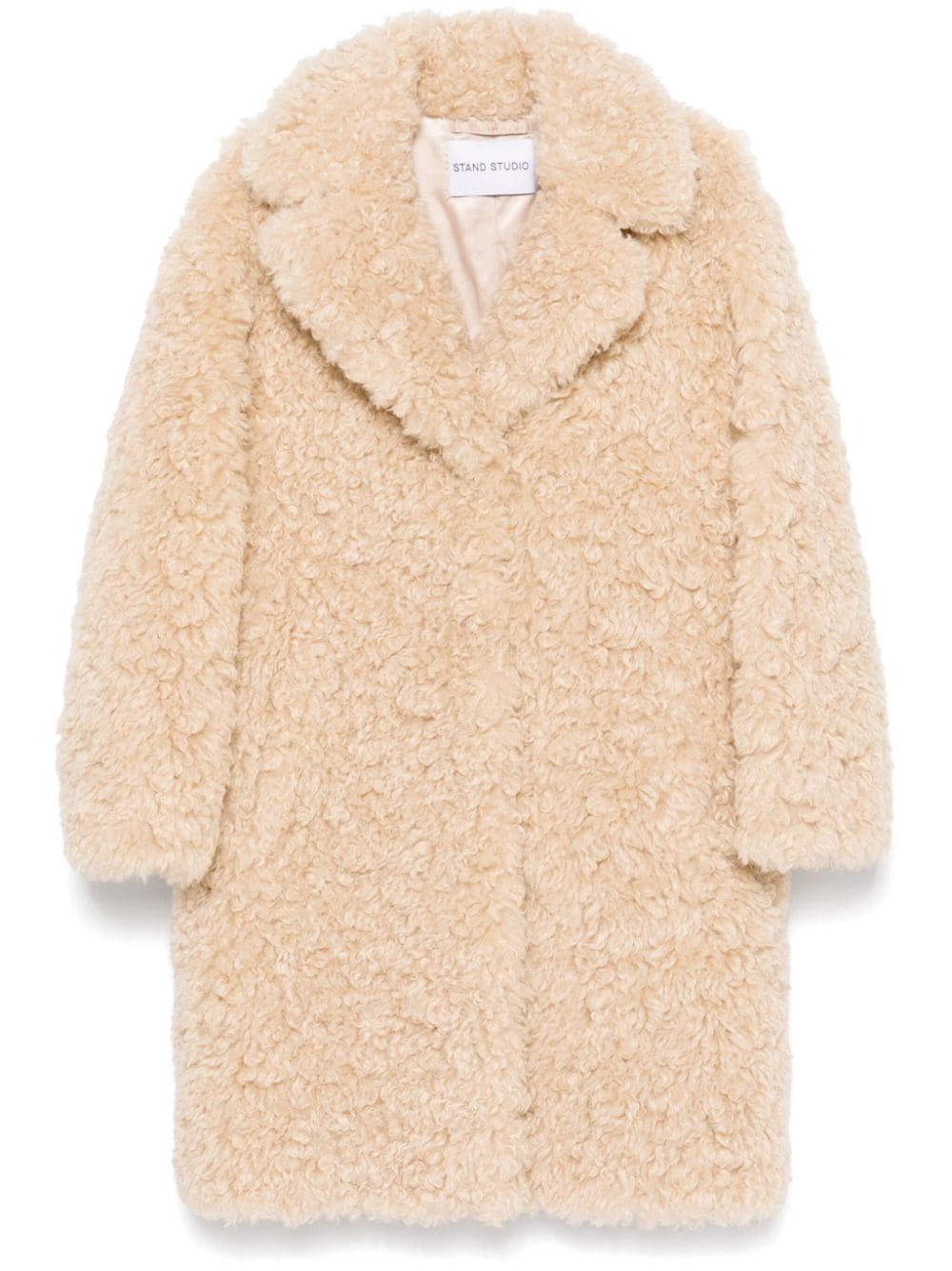 Stand Studio Coats Beige Polyester