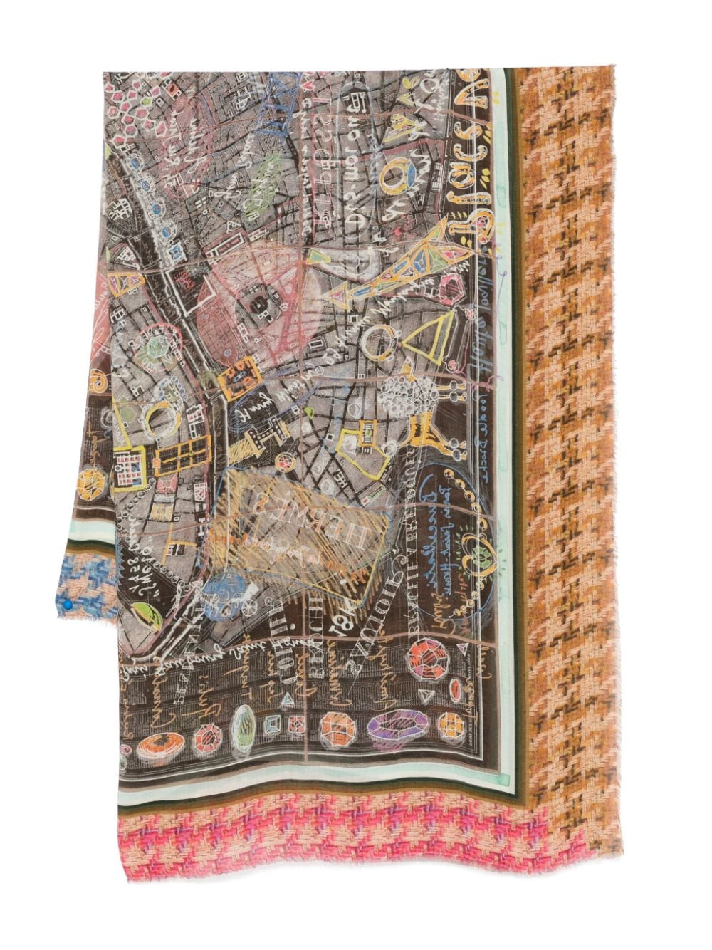Faliero Sarti Scarfs Beige Modal Cashmere