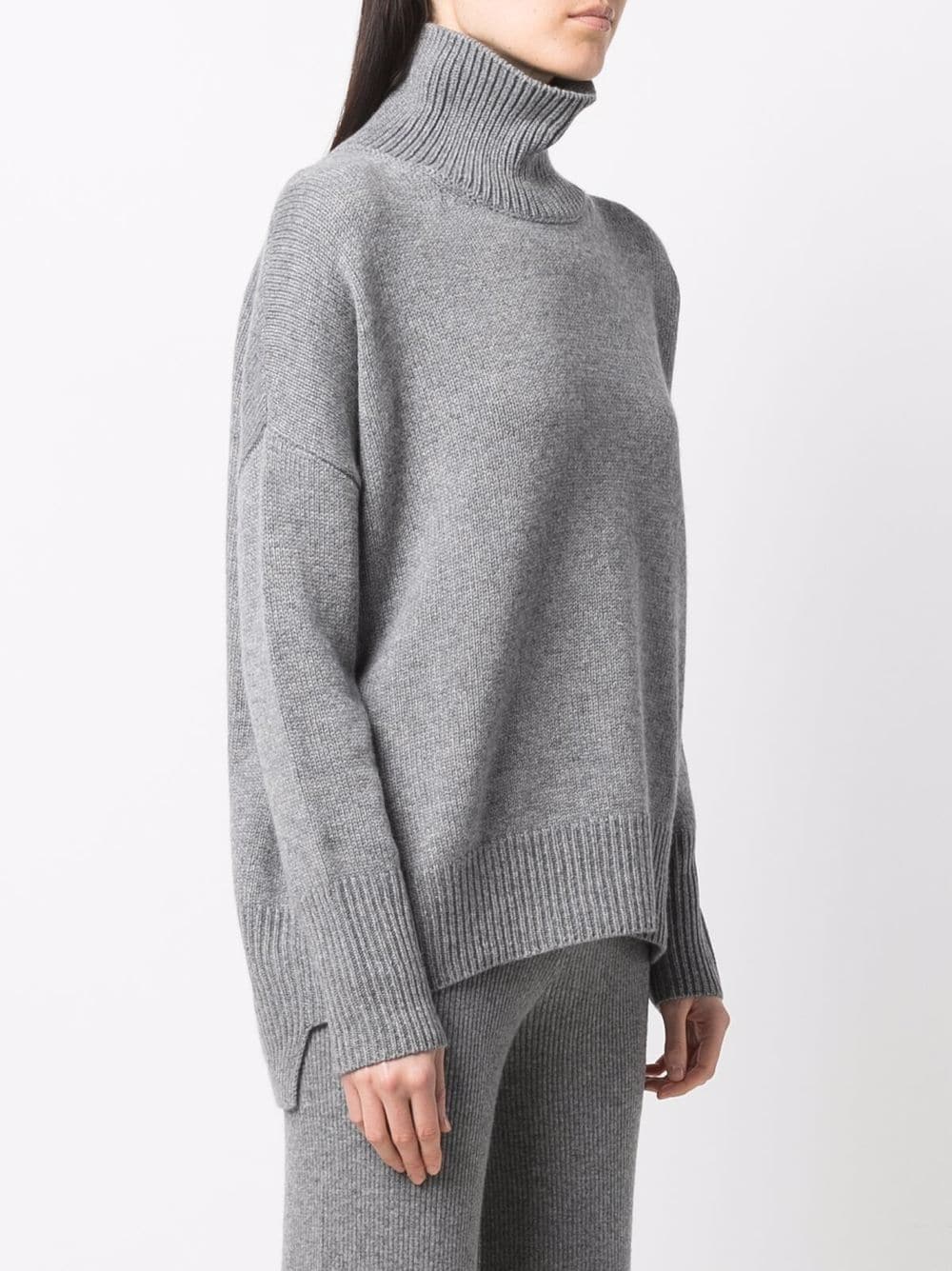 Lisa Yang Sweaters Light Grey Cashmere