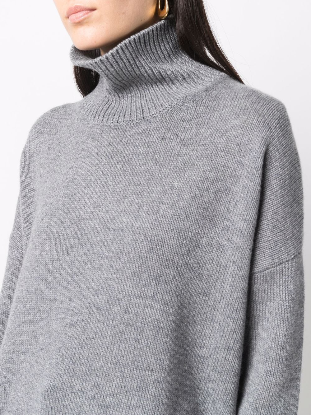 Lisa Yang Sweaters Light Grey Cashmere