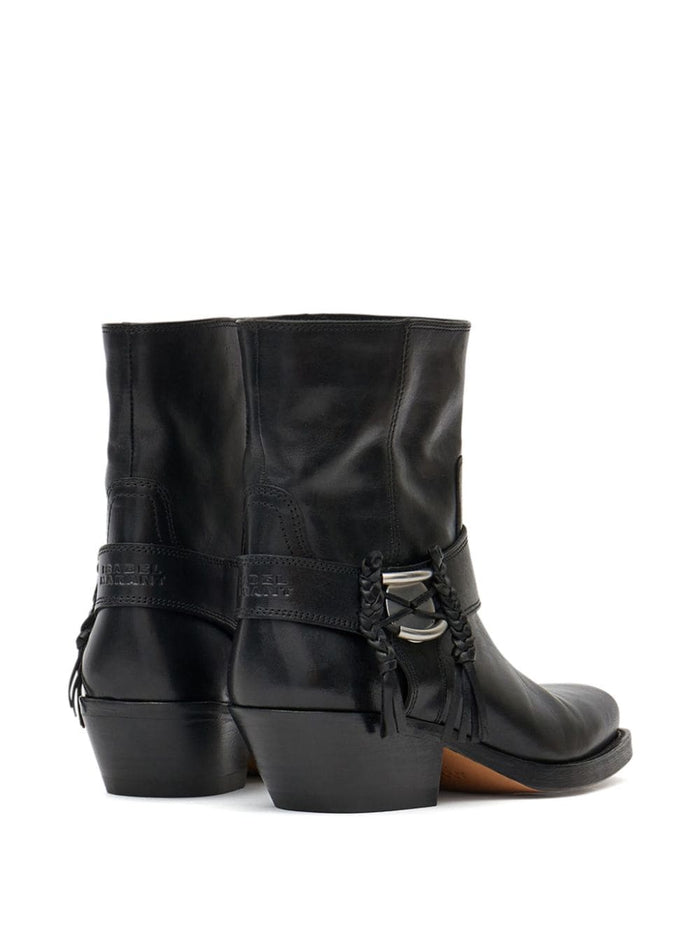 Isabel Marant Boots Black Calf Leather