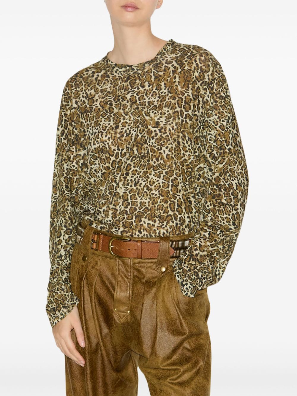 Isabel Marant T-Shirts And Polos Brown Cotton