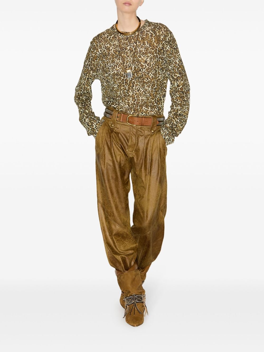 Isabel Marant T-Shirts And Polos Brown Cotton