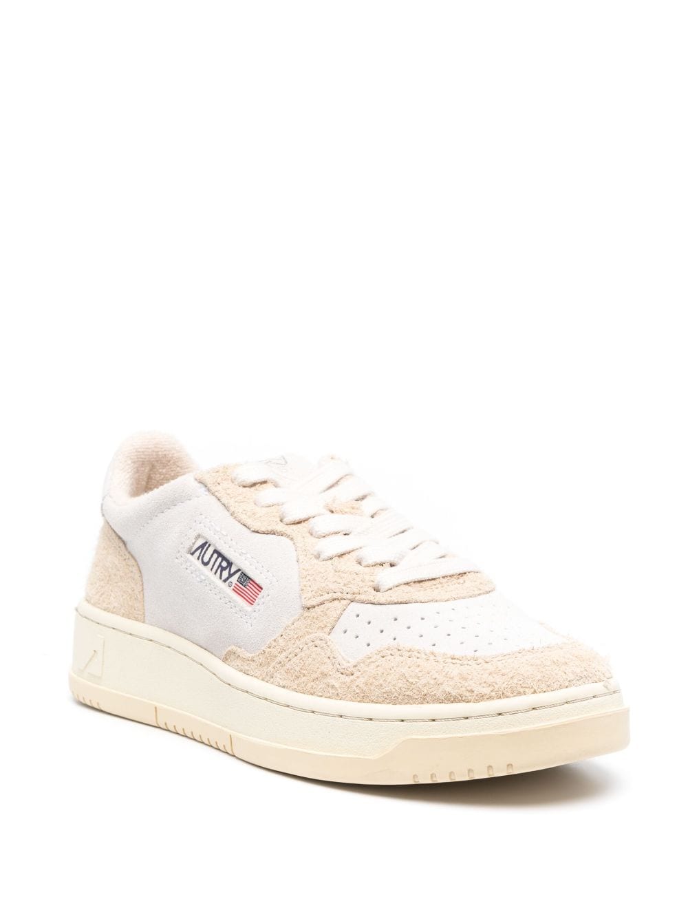Autry Sneakers Beige Calf Leather
