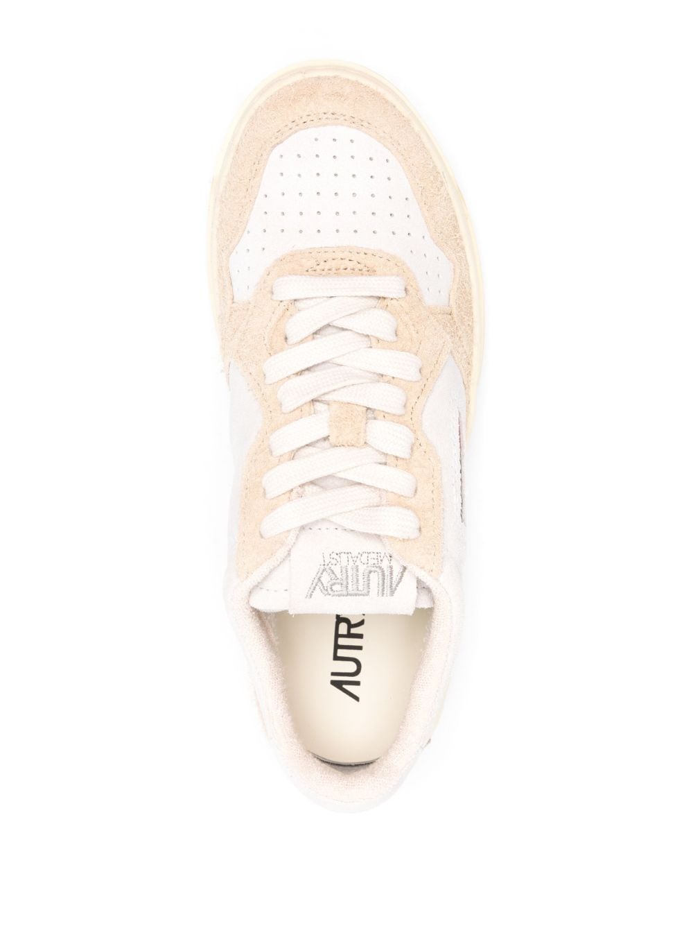 Autry Sneakers Beige Calf Leather