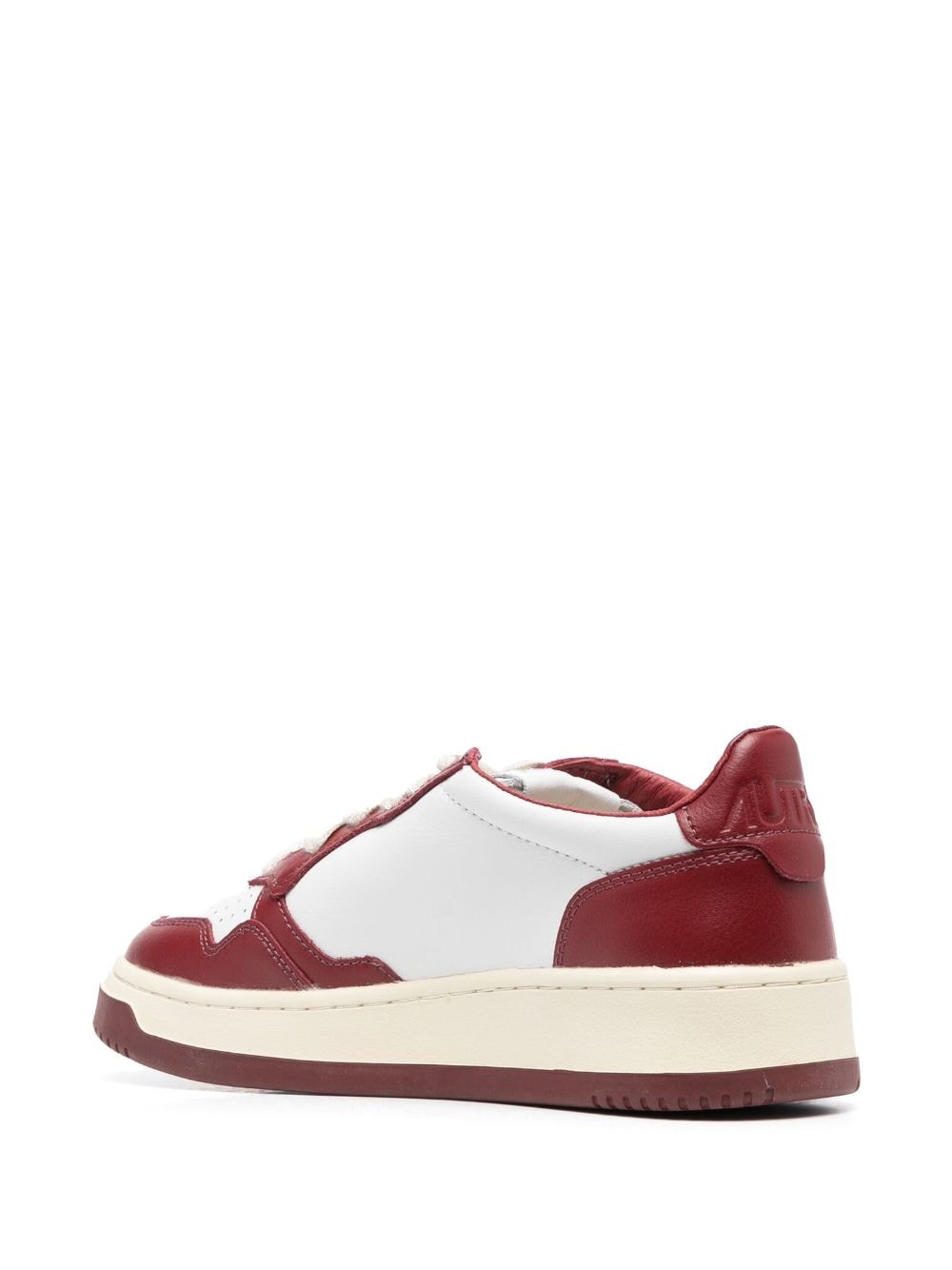 Autry Sneakers Red Calf Leather