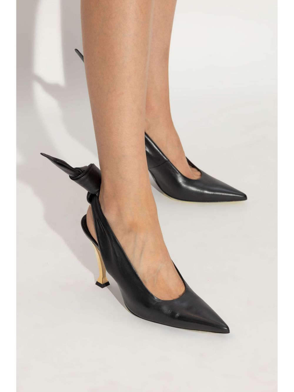 Givenchy With Heel Black Calf Leather