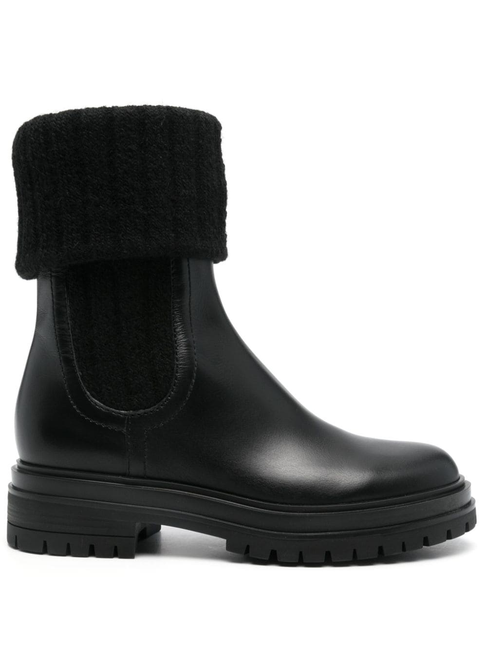 Gianvito Rossi Boots Black Outer: Calf Leather