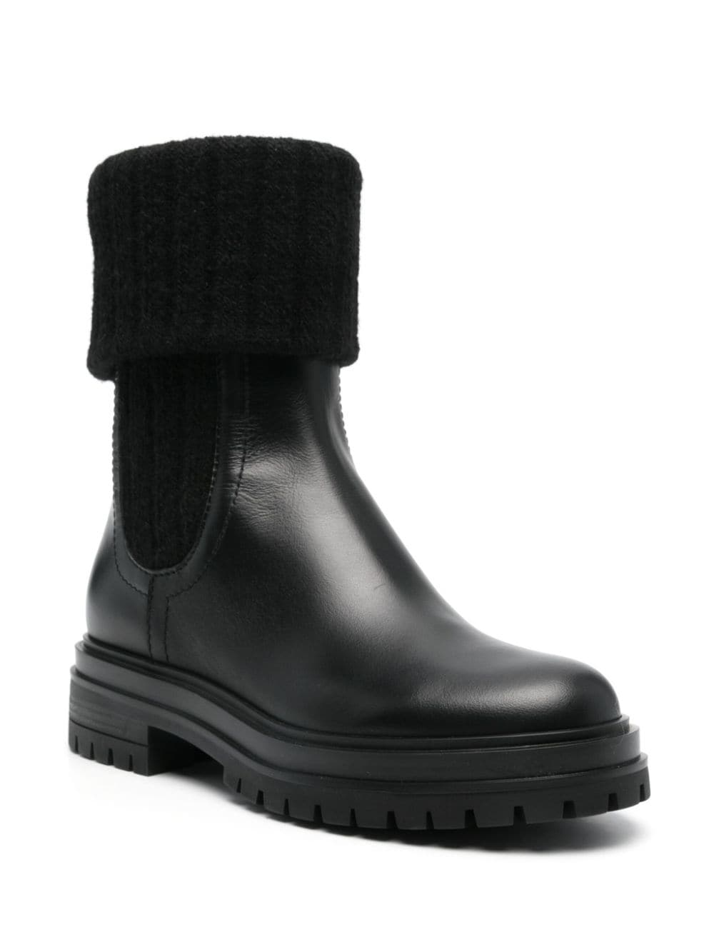Gianvito Rossi Boots Black Outer: Calf Leather