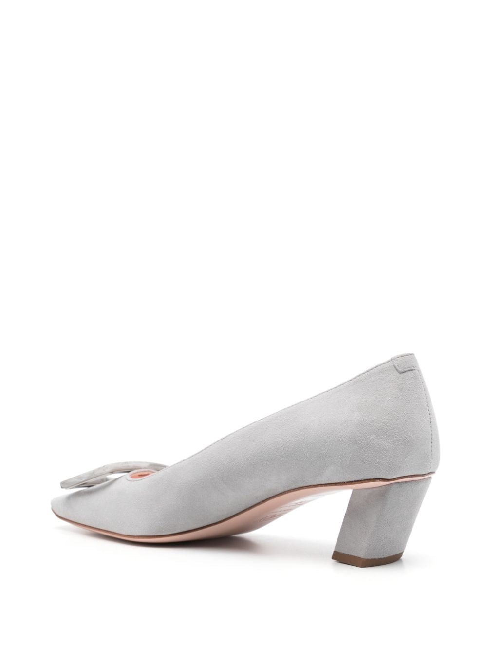 Roger Vivier With Heel Grey Sole: Calf Leather