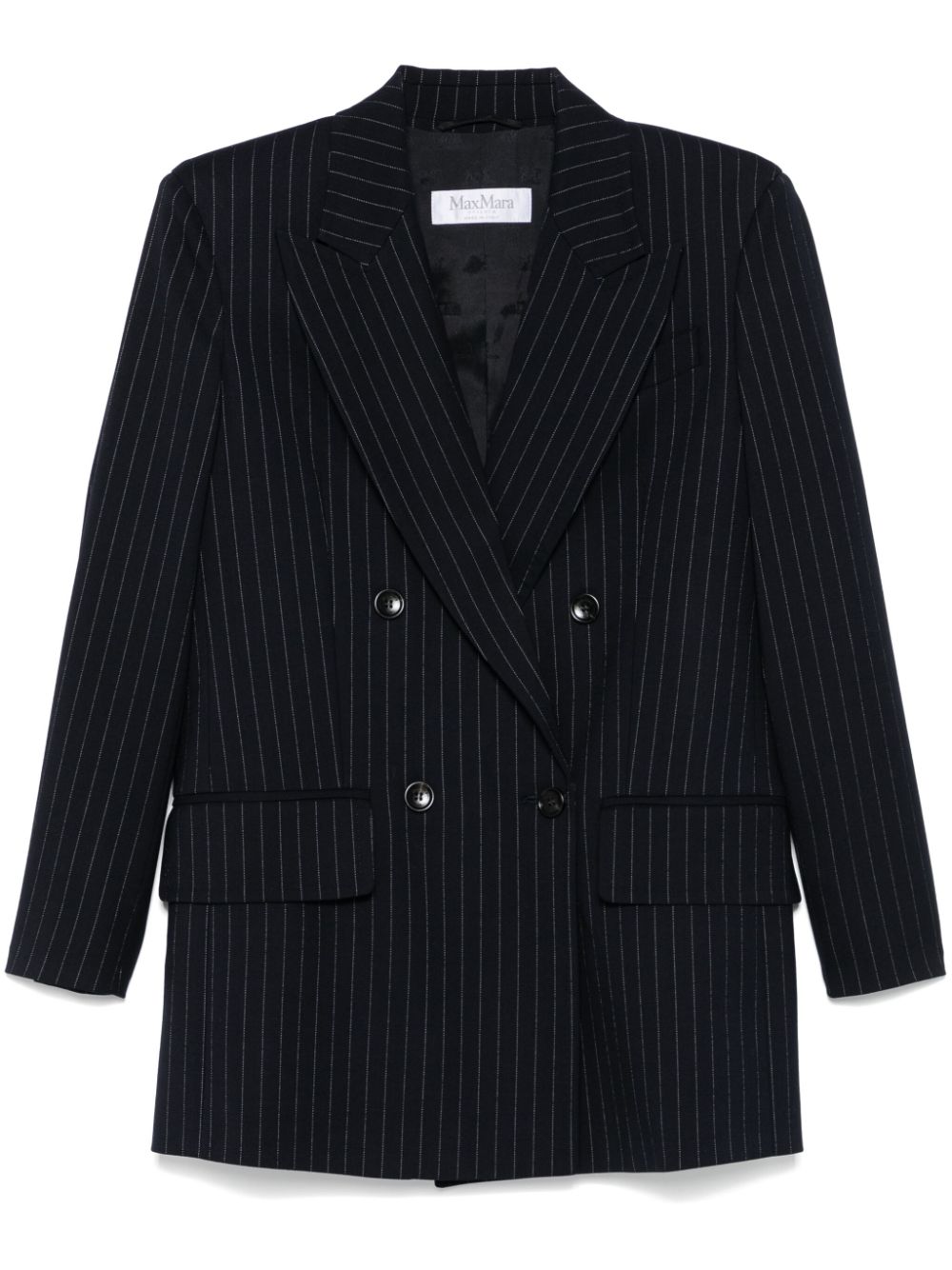 Max Mara Jackets Blue Outer: Virgin Wool