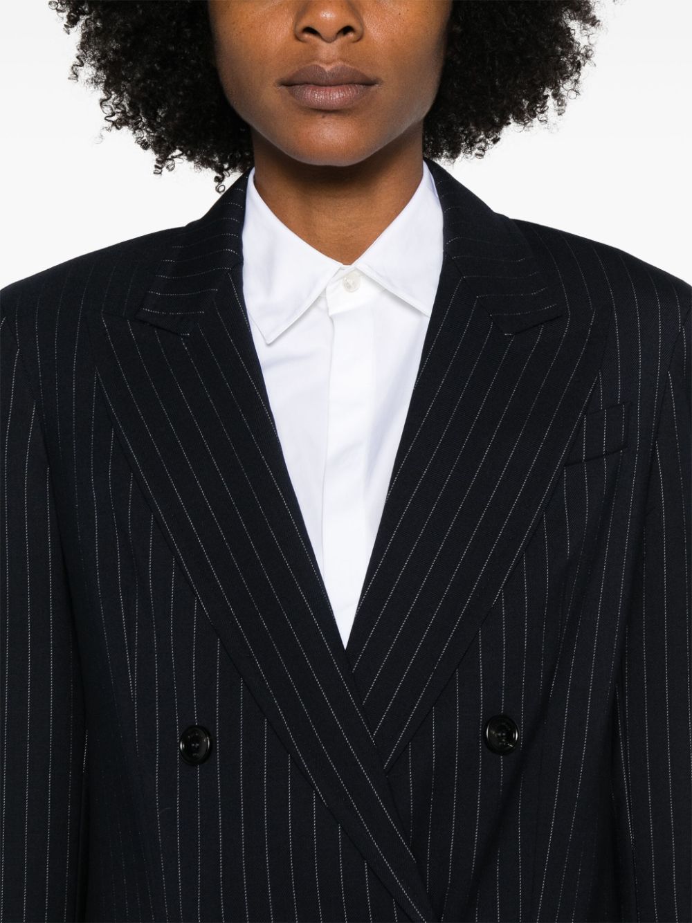 Max Mara Jackets Blue Outer: Virgin Wool