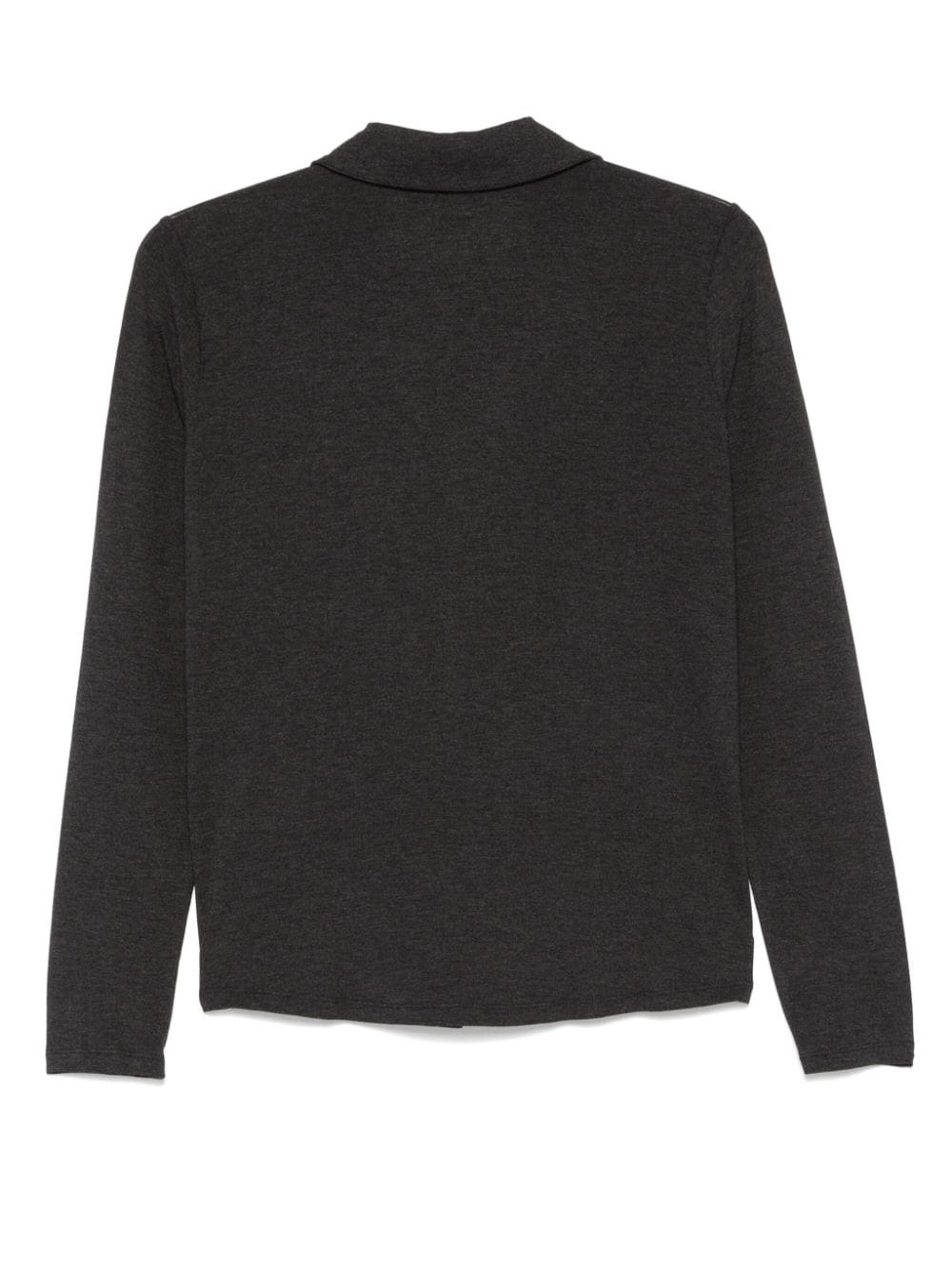 Majestic Shirts Grey Viscose Elastane
