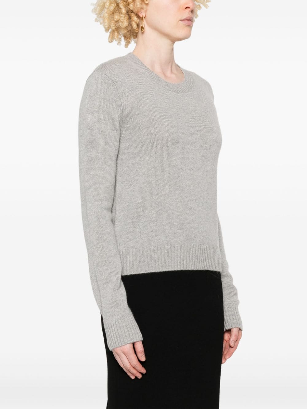 Lisa Yang Sweaters Light Grey Cashmere