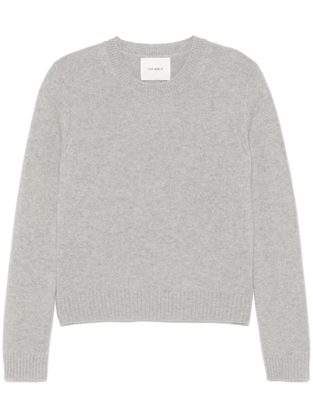 Lisa Yang Sweaters Light Grey Cashmere
