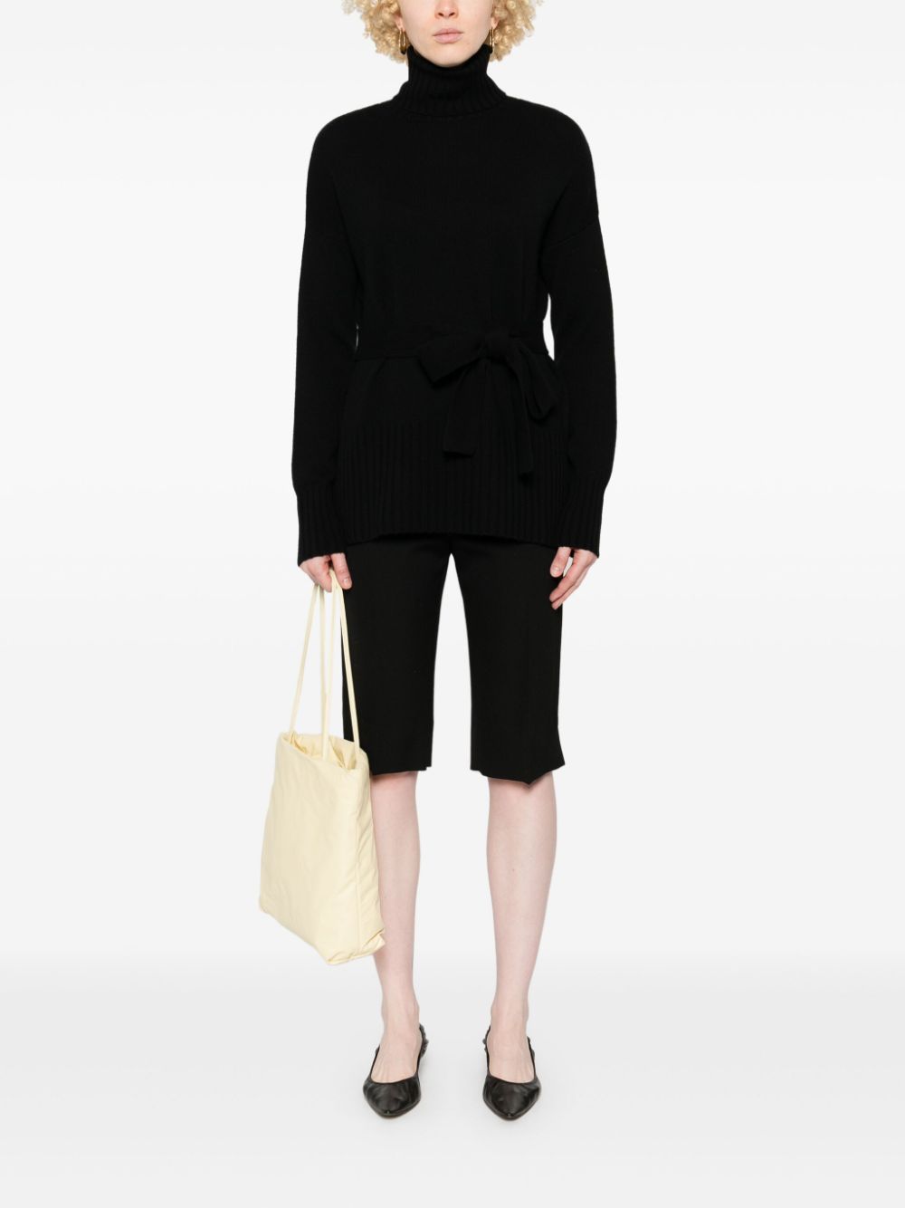 Wild Cashmere Sweaters Black Wool